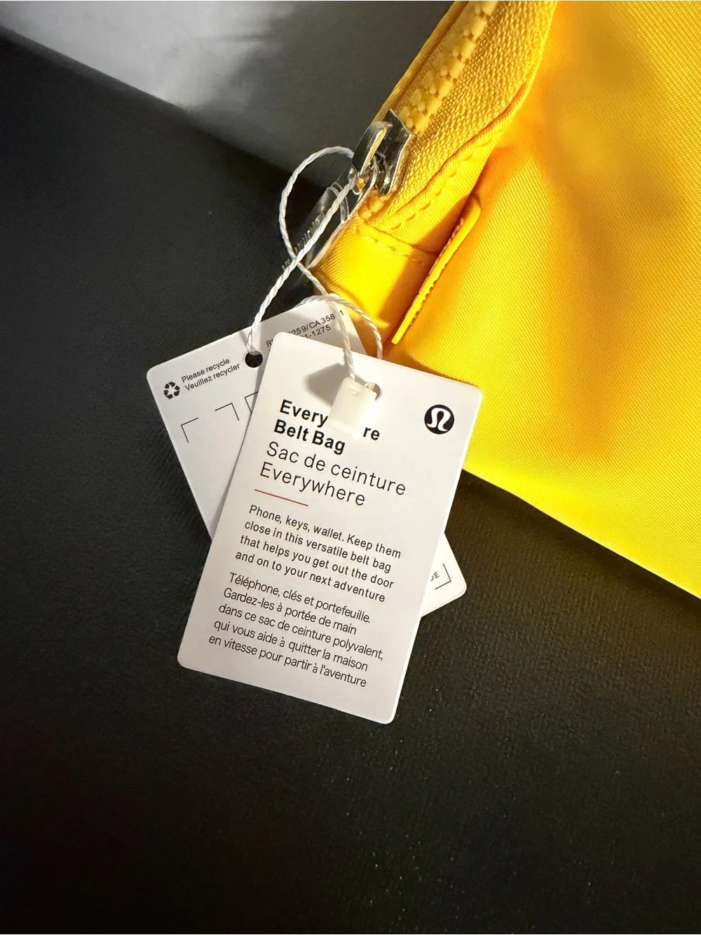 lululemon athletica vibrant yellow